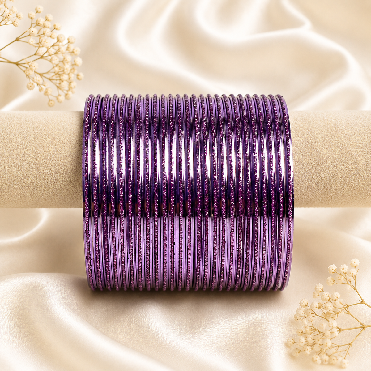 Turkey Glitter Metal Bangles