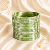Turkey Glitter Metal Bangles