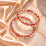 Twist Design Glass Kada