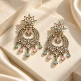 Beautiful Flower Drop Earrings