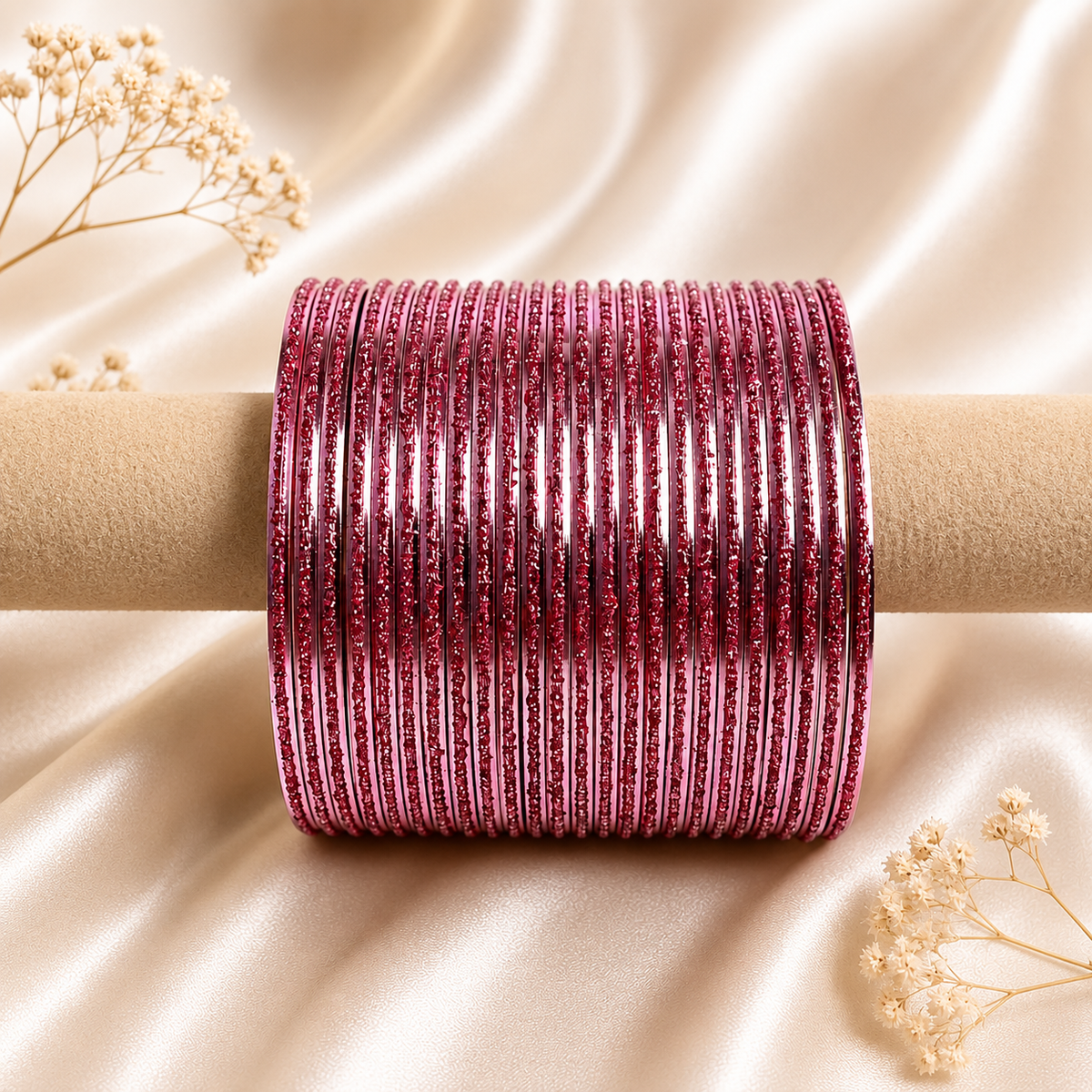 Turkey Glitter Metal Bangles