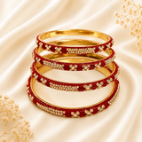 Leaf And Shadow Stone Kada