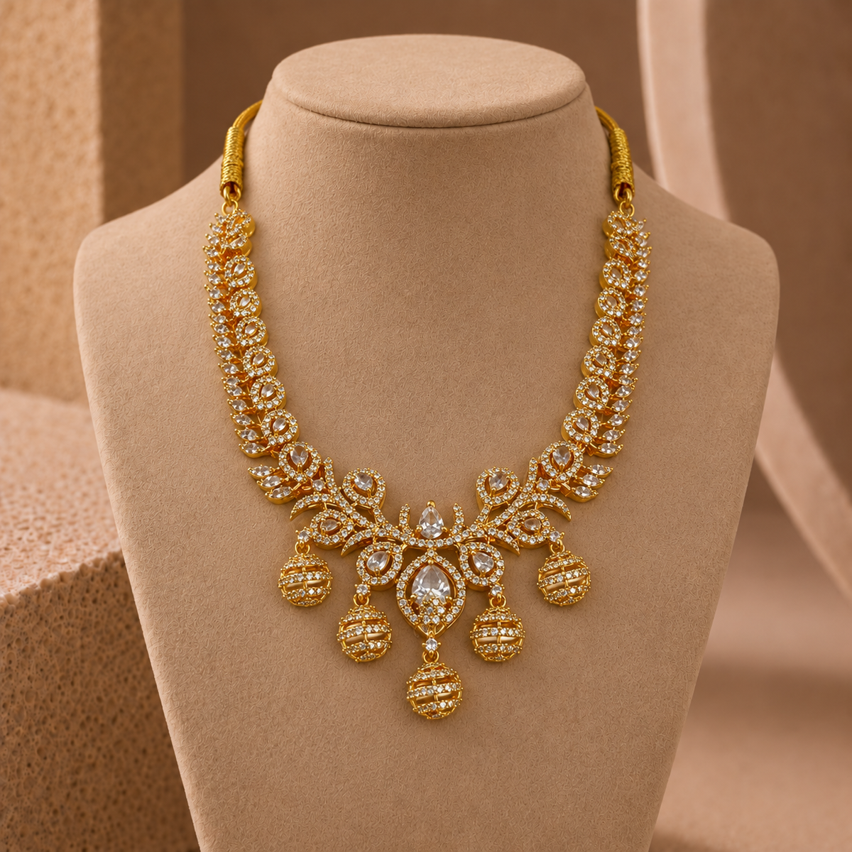 Garden Link Necklace Set