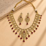 Graceful Curve Necklace Set