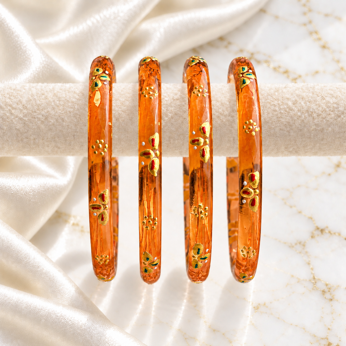 Leafwork Glass Kada