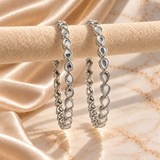 Mini Drop Mirror Line Bangles