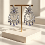 Blooming Circle Drop Earrings