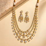 Pear Drop Tiered Necklace Set