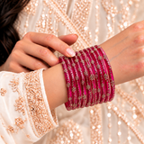 Mini Bloom Glass Bangles