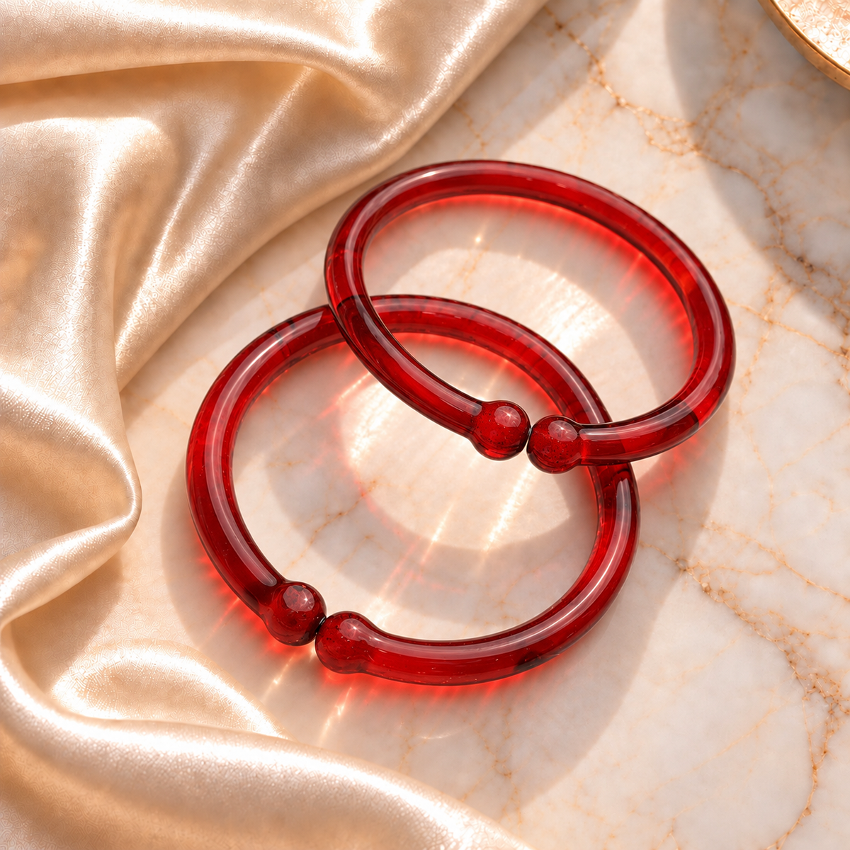 Classic Open-End Glass Kada