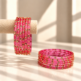 Sparkle Line Stone Bangles