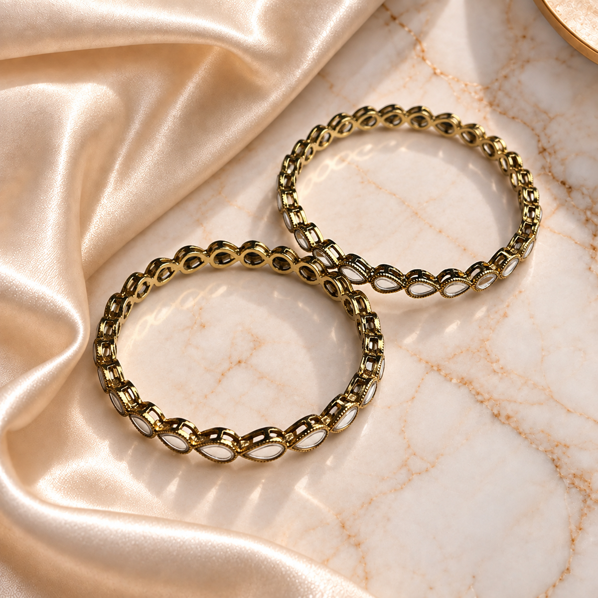 Mini Drop Mirror Line Bangles