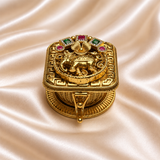 Elephant Crest Sindoor Box
