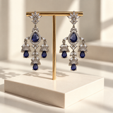 Royal Floral Drop Earrings