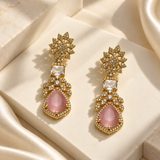 Pretty Flower Drop Earrings