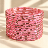 Mini Bloom Glass Bangles