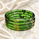 Leafwork Glass Kada