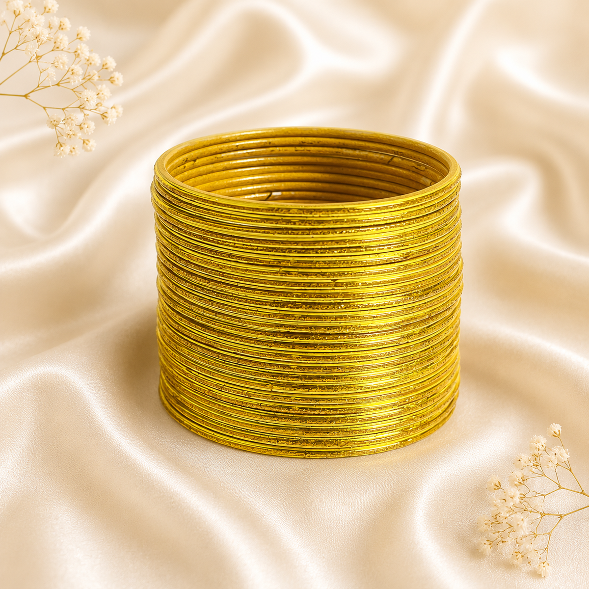 Turkey Glitter Metal Bangles