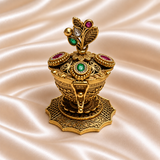Leaf Crown Sindoor Box
