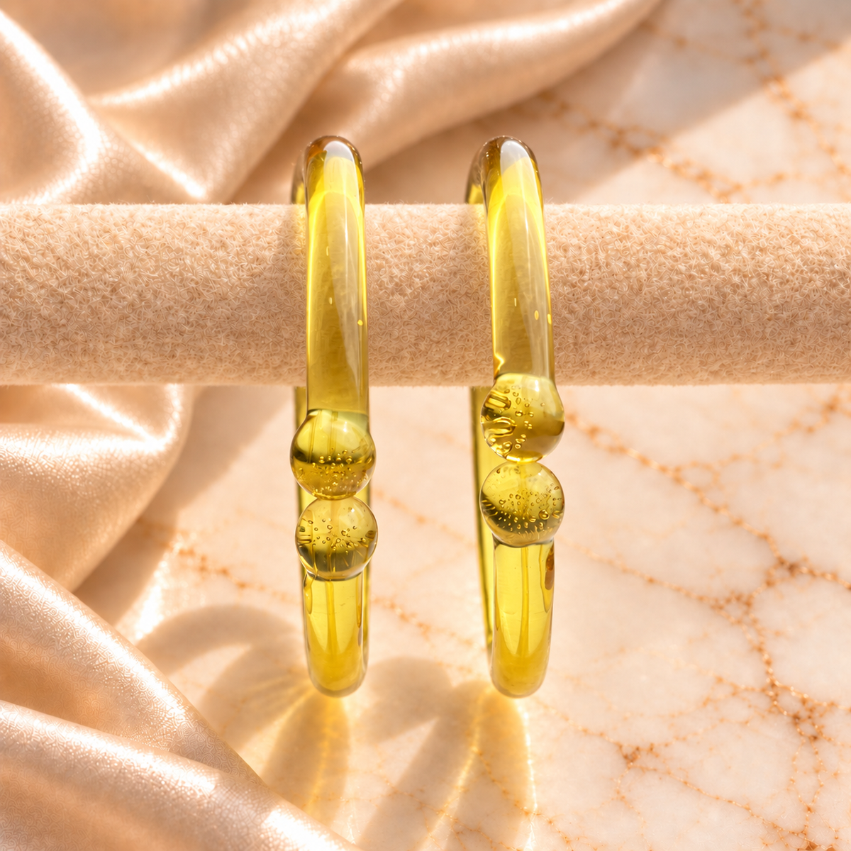 Classic Open-End Glass Kada