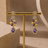Twin Drop Motif Jewellery Set