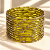 Mini Bloom Glass Bangles