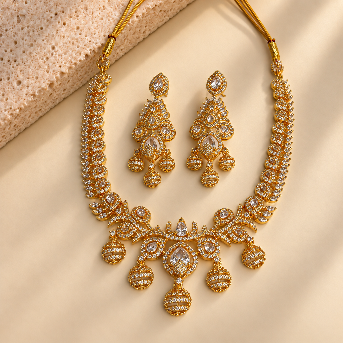 Garden Link Necklace Set