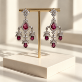 Royal Floral Drop Earrings