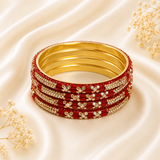 Leaf And Shadow Stone Kada