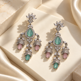 Royal Floral Drop Earrings