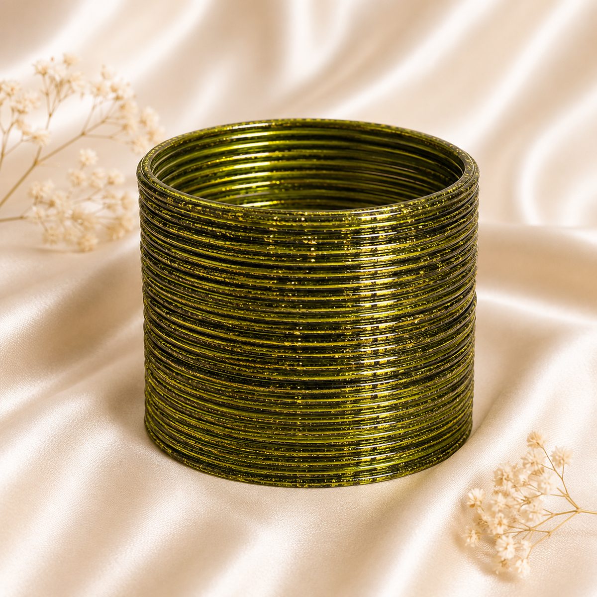 Turkey Glitter Metal Bangles