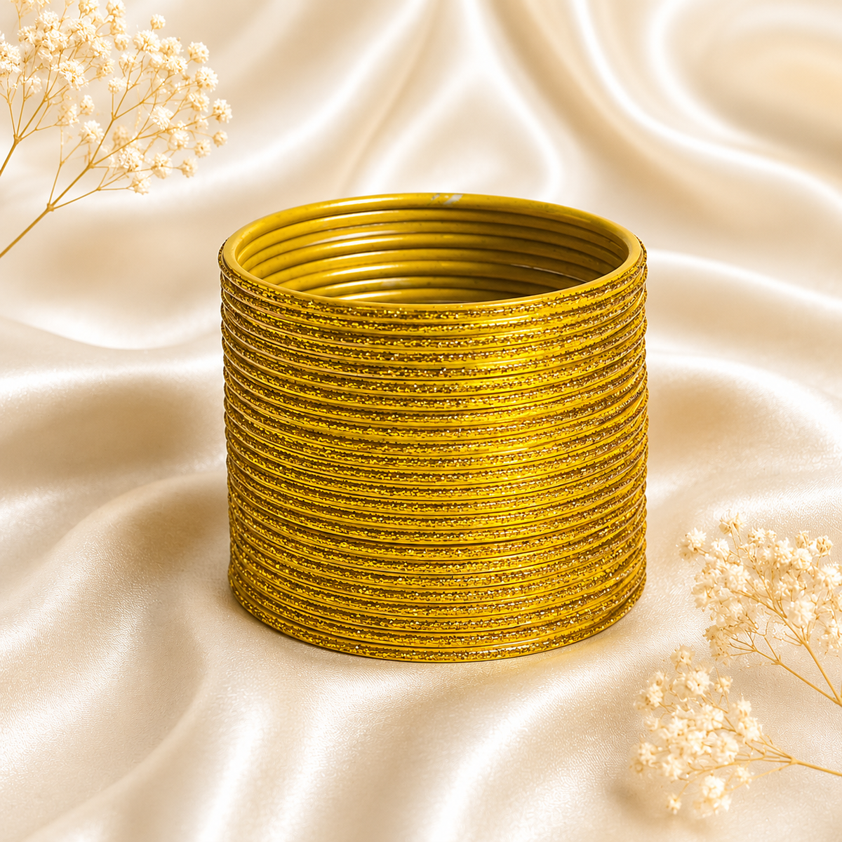 Turkey Glitter Metal Bangles