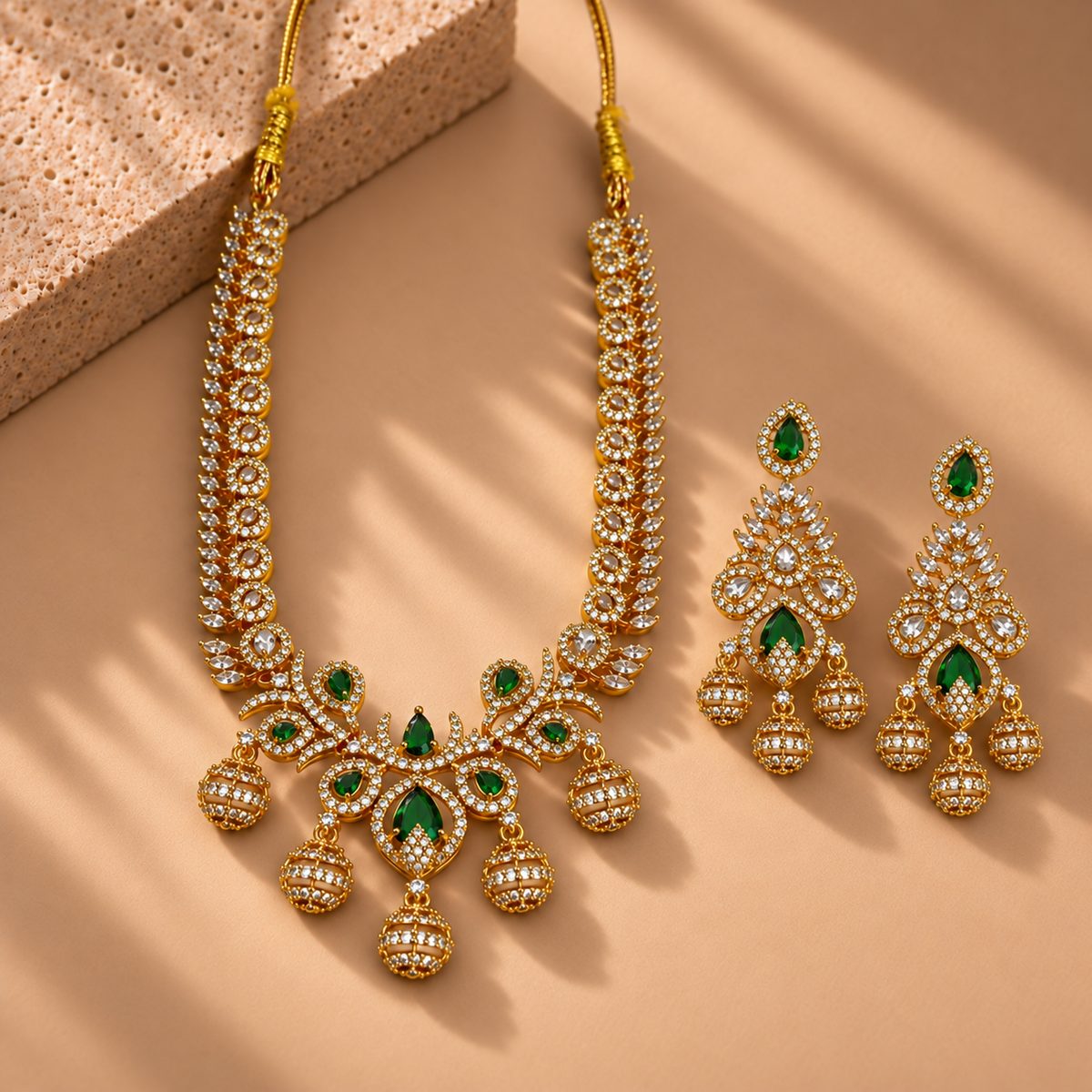 Garden Link Necklace Set