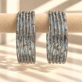 Mini Bloom Glass Bangles