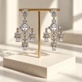 Royal Floral Drop Earrings