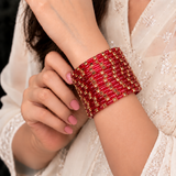 Sparkle Line Stone Bangles