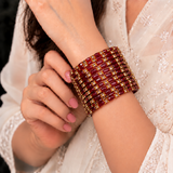 Sparkle Line Stone Bangles