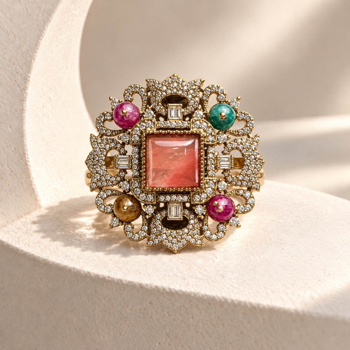 Round Accent Ring