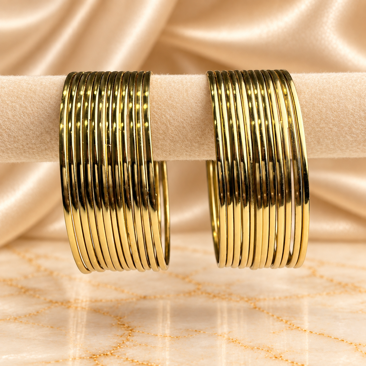 Classic Plain Metal Bangles