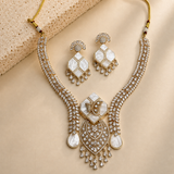 American diamonds designer necklace set