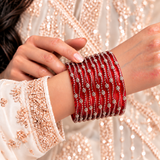 Mini Bloom Glass Bangles