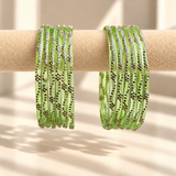 Mini Bloom Glass Bangles