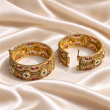 Rajwada Pearl Cutwork Openable Kada