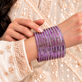 Mini Bloom Glass Bangles