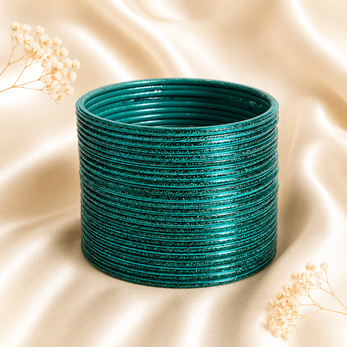 Turkey Glitter Metal Bangles