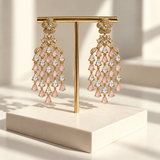 Graceful Leaf Drop Earrings