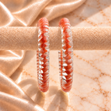Twist Design Glass Kada