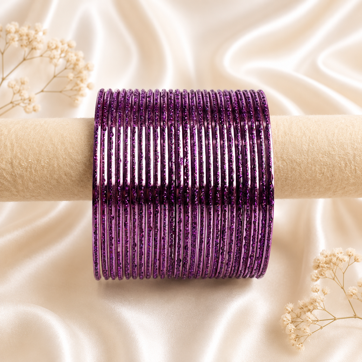 Turkey Glitter Metal Bangles