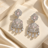 Royal Floral Jhumka Earrings