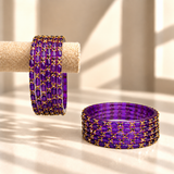 Sparkle Line Stone Bangles